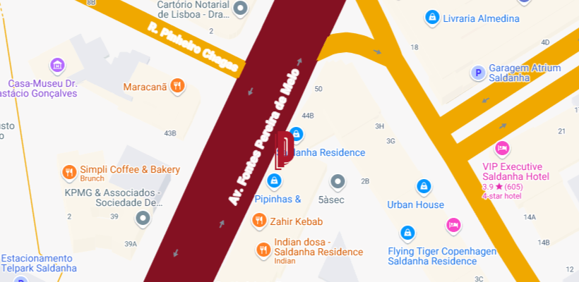 
Saldanha Residence
Av. Fontes Pereira de Melo 42E,
1050-250 Lisboa
